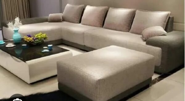 Fabric Shaped Sofa sets - Image 2
